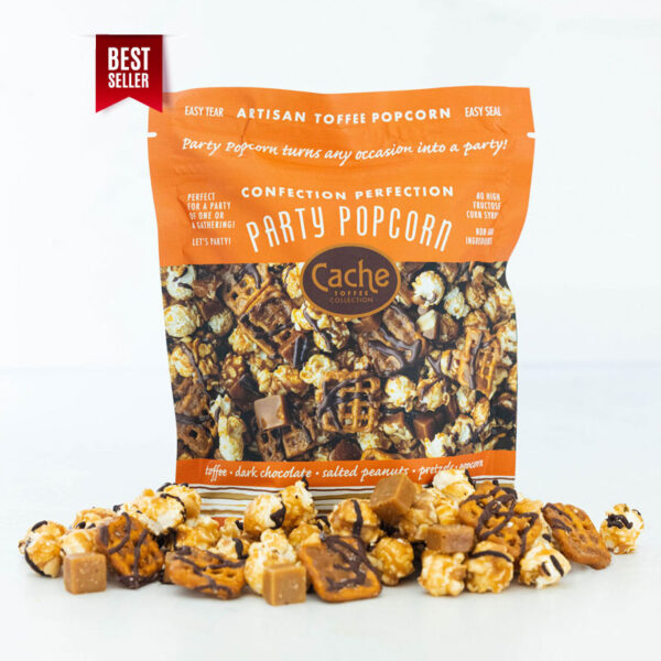 best selling cache toffee collection popcorn flavor party