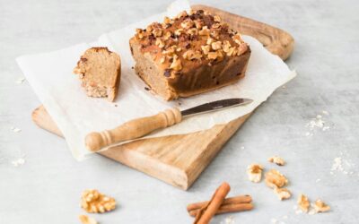 The Best Banana Bread with Cache Toffee Blondie Bits