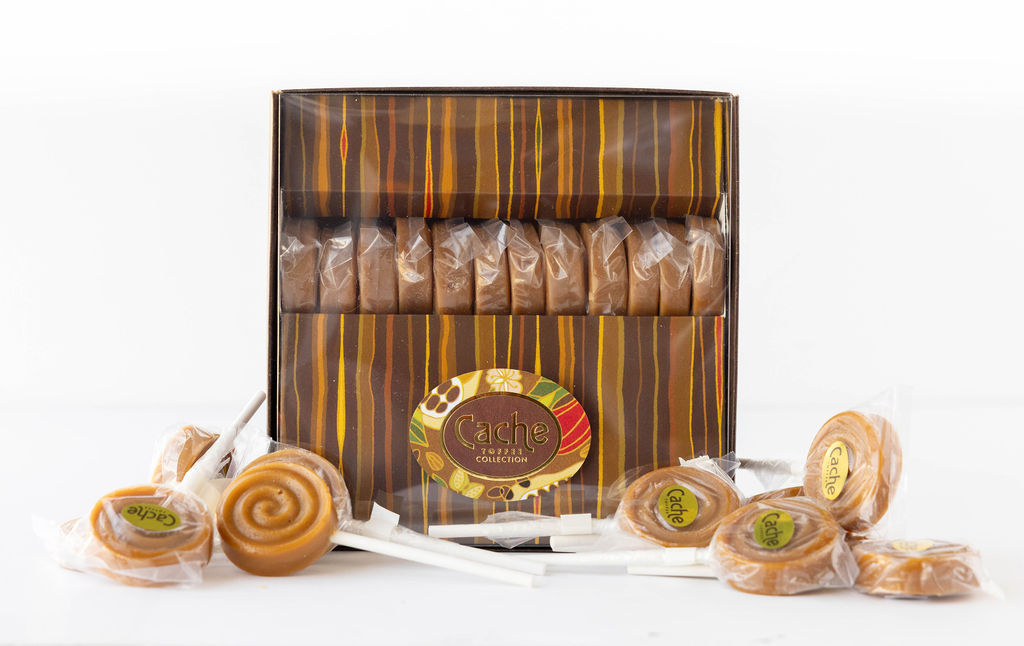 Cache Toffee Lollies 