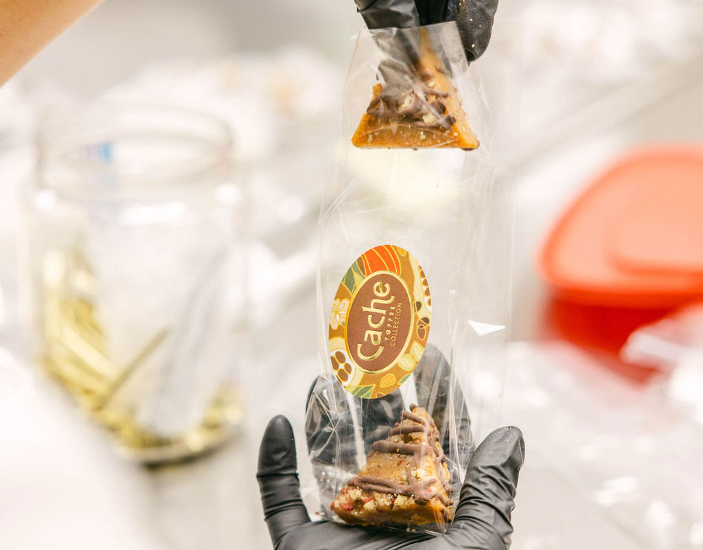 custom branded toffee options